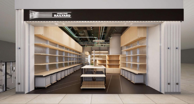 金属製サボ　準急　大　宮 限定記念グッズ&ノベルティも！JR大宮駅「RAILYARD」、10月8日