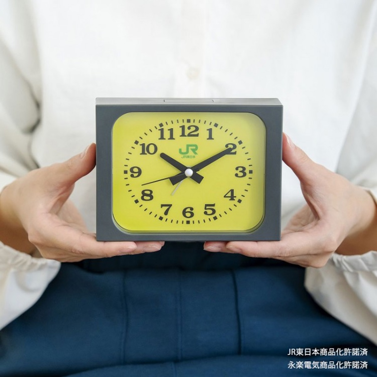 JR東日本の“駅時計”が自宅に？！発車ベル音付きアラームクロック