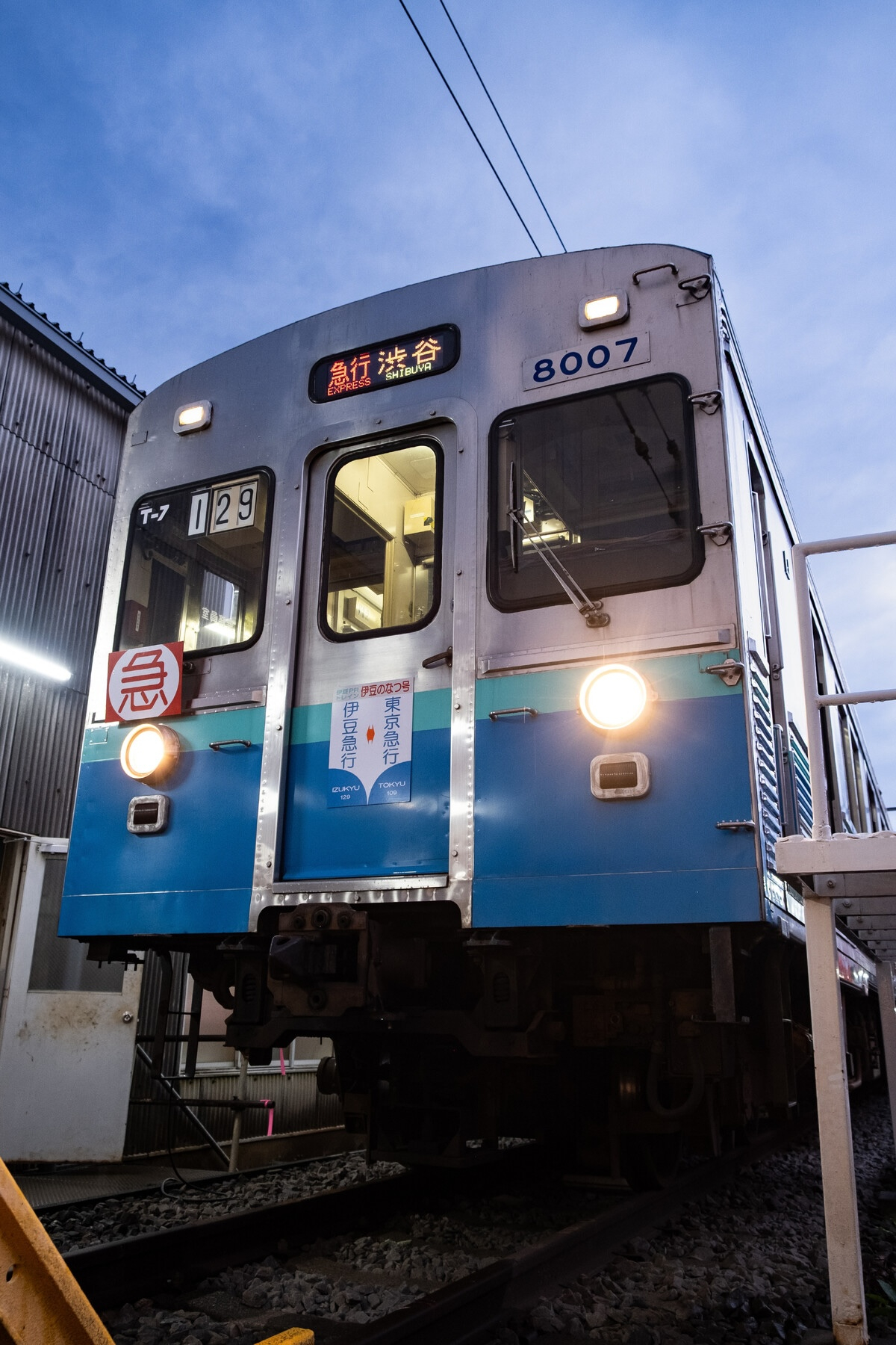 伊豆急行、運用離脱の8000系が東急「伊豆のなつ号」に！ 12月20日に