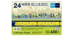 ニュース画像：東京マラソン2018オリジナル24時間券 - 「東京メトロ、「東京マラソンEXPO」会場限定デザインの24時間券を発売」
