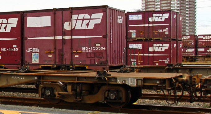 ニュース画像：JR貨物のコンテナ貨車 - 「JR貨物、延べ30本の臨時列車を3月に運転 トラックドライバー不足に対応」