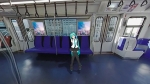 ニュース画像：VR映像のワンシーン - 「ゆりかもめ、「初音ミク」が踊り歌うVR映像の撮影に協力 列車を貸切」