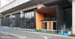 ニュース画像：新熊本支社のエントランス - 「JR九州、3月26日に熊本支社が移転 CLT工法を採用した新社屋へ」