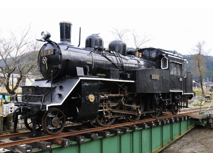 画像：若桜鉄道 C12形蒸気機関車 - 「若桜鉄道、4月14日にC12形蒸気機関車の体験運転会を開催 参加者募集中」