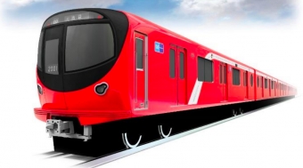 ニュース画像：丸ノ内線2000系 イメージ - 「東京メトロ、丸ノ内線に新型車両「2000系」を導入 2019年2月に運転開始」