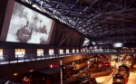 ニュース画像：車両ステーション「パノラマシアター」イメージ - 「鉄道博物館、車両ステーションをリニューアル 巨大スクリーンを設置」