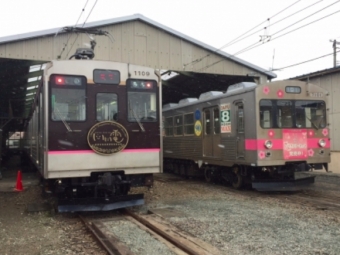 画像：福島交通1000系と7000系 - 「福島交通、第8回「1000系・7000系 W運転体験会」を5月20日に開催」