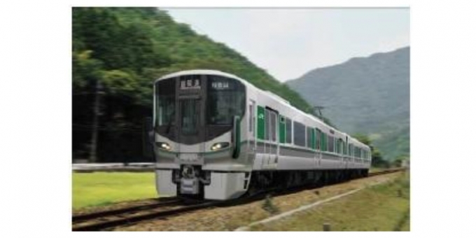 ニュース画像：車上装置が搭載される227系 - 「JR西、和歌山線の橋本〜和歌山間に無線式ATCを導入 2023年から」