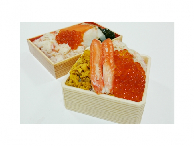 画像：ひかり寿司の「手まり弁当」「漁場弁当」 - 「グランデュオ蒲田、「北海道うまいもの会」6月5日まで開催」