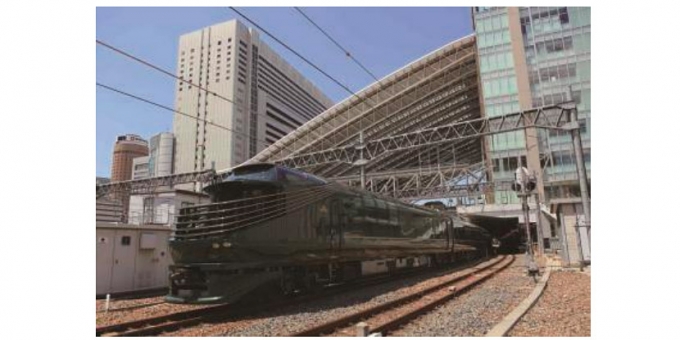 画像：TWILIGHT EXPRESS 瑞風  - 「京都鉄道博物館、新旧「トワイライト」展示で瑞風の入線シーンを公開へ」