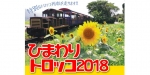 ニュース画像：ひまわりトロッコ2018 - 「南阿蘇鉄道、8月4日に高森～中松間でトロッコ列車を特別運行 」