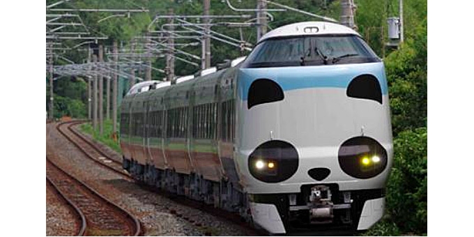 画像：パンダくろしお「Smileアドベンチャートレイン」 - 「JR西日本、お盆や連休に臨時「くろしお号」を計15本運行」