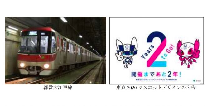 ニュース画像：メディアライナー イメージ - 「東京都交通局、大江戸線で「東京2020大会」のメディアライナーを運転」