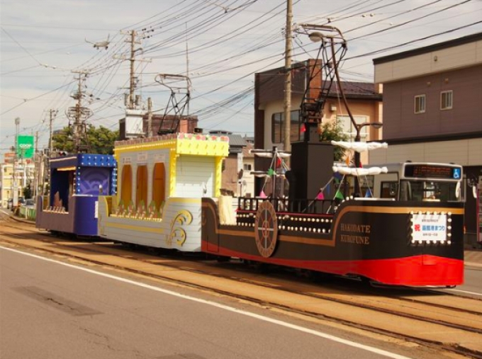 函館市電 函館港まつり にあわせ花電車を運行 7月25日から8月5日 Raillab ニュース レイルラボ