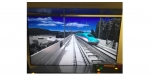 ニュース画像：シミュレーターの新幹線との共用走行区間の画像 - 「JR貨物、EH800形の「運転士異常時対応訓練用シミュレータ」を導入」