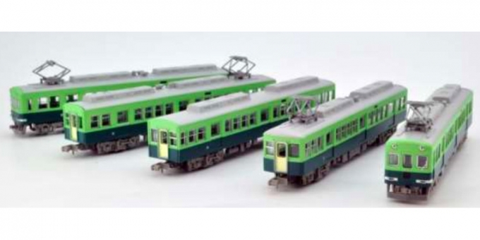 画像：京阪電車1900 系(冷房改造後) 5両セット - 「京阪電鉄、1900系の鉄道コレクションを10月6日から先行販売」