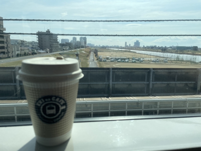 鉄道乗車記録の写真:車窓・風景(2)        「多摩川を渡る」