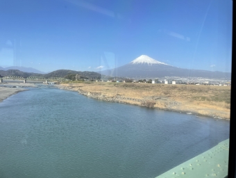 静岡駅から川崎駅の乗車記録(乗りつぶし)写真