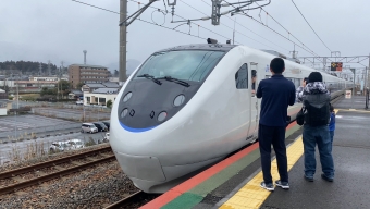 新大阪駅から近江今津駅の乗車記録(乗りつぶし)写真