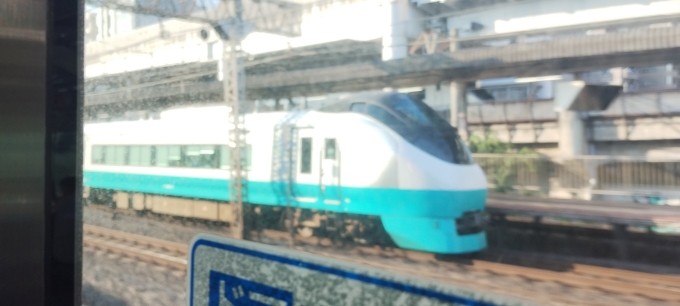 鉄道乗車記録の写真:列車・車両の様子(未乗車)(20)        「常磐線特急
撮影時間(午後17時02分)」