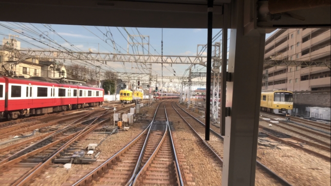 鉄道乗車記録の写真:車窓・風景(2)        「デト&イエローハッピートレイン」
