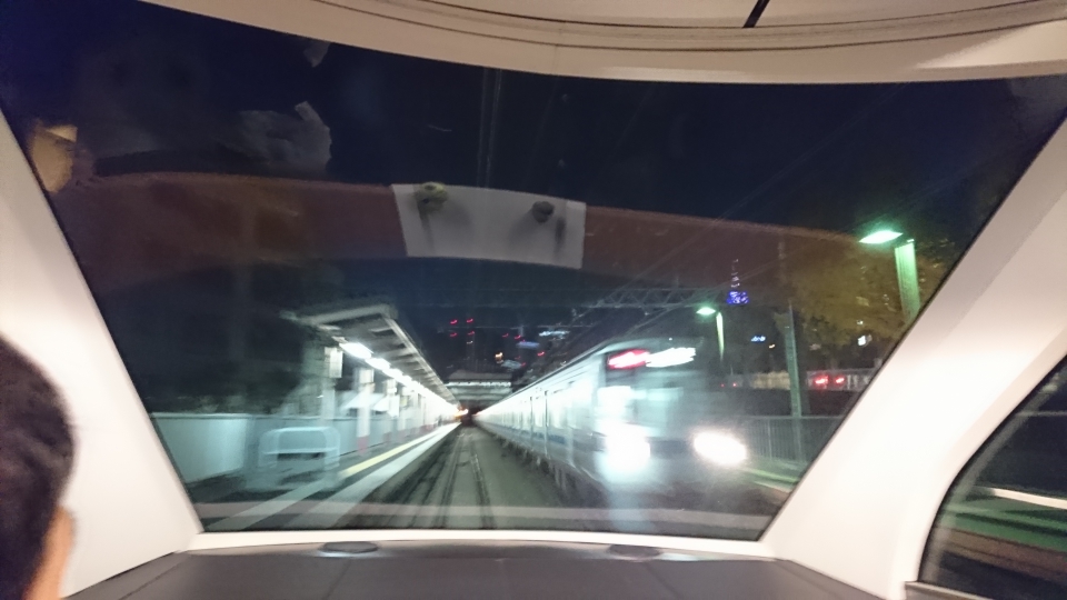 鉄道乗車記録「町田駅から新宿駅」車窓・風景の写真(4) by とっきー 撮影日時:2018年12月24日