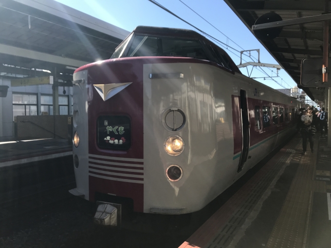 鉄道乗車記録の写真:駅舎・駅施設、様子(1)        「松江駅で見た特急やくも（これには乗ってない）」