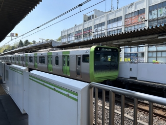 上尾駅から新大久保駅の乗車記録(乗りつぶし)写真