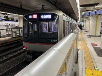 上尾駅から和光市駅の乗車記録(乗りつぶし)写真