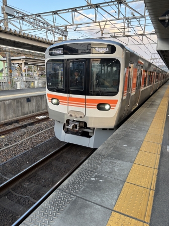 高蔵寺駅から勝川駅の乗車記録(乗りつぶし)写真