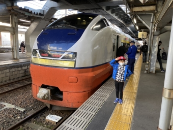 新青森駅から秋田駅の乗車記録(乗りつぶし)写真