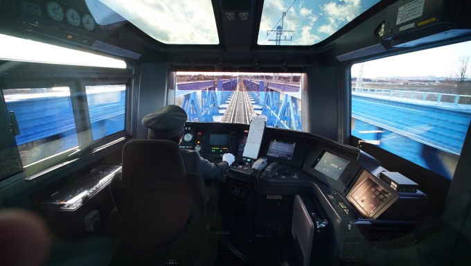 鉄道乗車記録の写真:車窓・風景(6)        「もう深遊探訪も終わる」