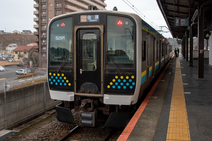 鉄道乗車記録の写真:乗車した列車(外観)(1)        「鹿島神宮が千葉ではないことに気づいたため、トイレ行ってそのままUターン。」