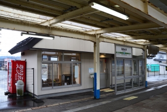 羽前水沢駅から余目駅の乗車記録(乗りつぶし)写真