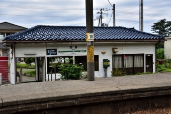 間島駅から越後早川駅の乗車記録(乗りつぶし)写真