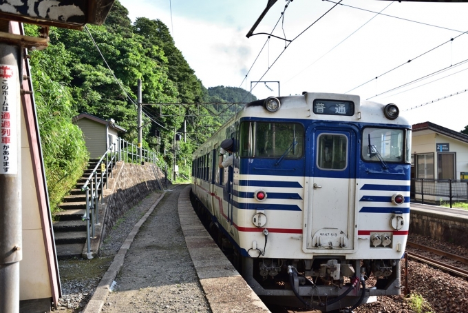 鉄道乗車記録の写真:乗車した列車(外観)(1)     「今川まで乗って来た828D」