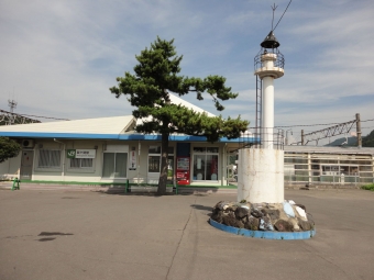 鼠ケ関駅から羽前水沢駅の乗車記録(乗りつぶし)写真