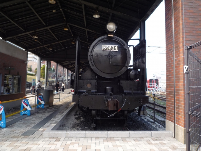 鉄道乗車記録の写真:旅の思い出(1)        「九州鉄道記念館にある59634。」