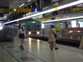 西鉄福岡（天神）駅から都府楼前駅の乗車記録(乗りつぶし)写真
