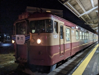 妙高高原駅から富山駅の乗車記録(乗りつぶし)写真