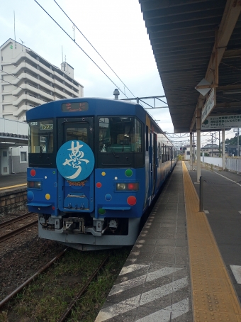 塩釜駅から飯坂温泉駅の乗車記録(乗りつぶし)写真