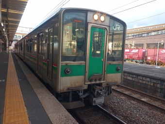 一ノ関駅から小牛田駅の乗車記録(乗りつぶし)写真