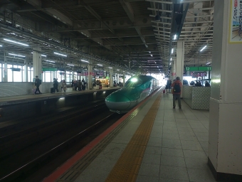 仙台駅から新函館北斗駅の乗車記録(乗りつぶし)写真