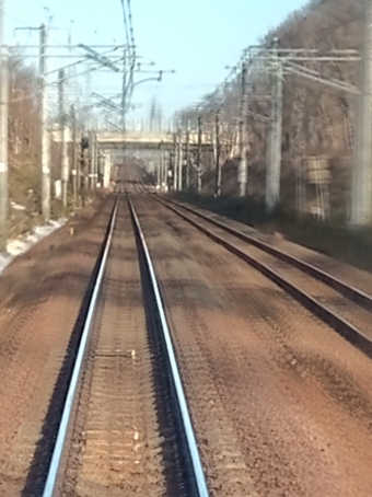千歳駅から琴似駅の乗車記録(乗りつぶし)写真