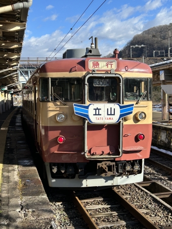 上越妙高駅から高田駅の乗車記録(乗りつぶし)写真