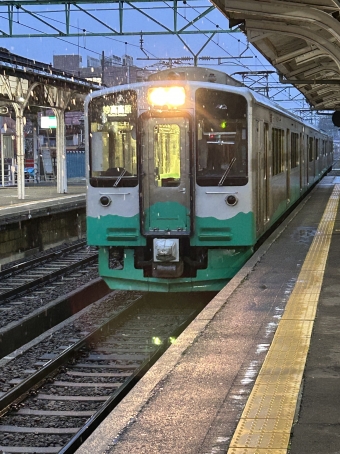 高田駅から妙高高原駅の乗車記録(乗りつぶし)写真