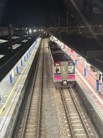 羽後本荘駅から酒田駅の乗車記録(乗りつぶし)写真