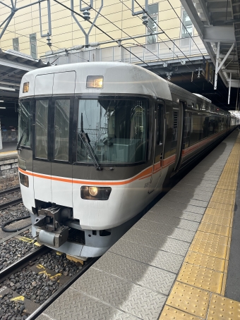 長野駅から名古屋駅の乗車記録(乗りつぶし)写真