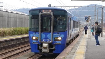 泊駅から直江津駅の乗車記録(乗りつぶし)写真