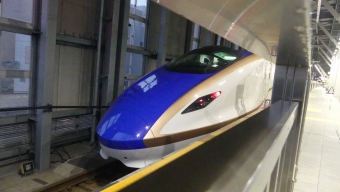 糸魚川駅から富山駅の乗車記録(乗りつぶし)写真